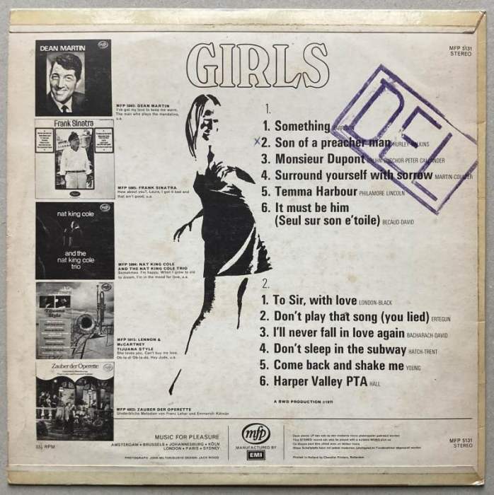 Unknown Artist - Cover Girl (LP)