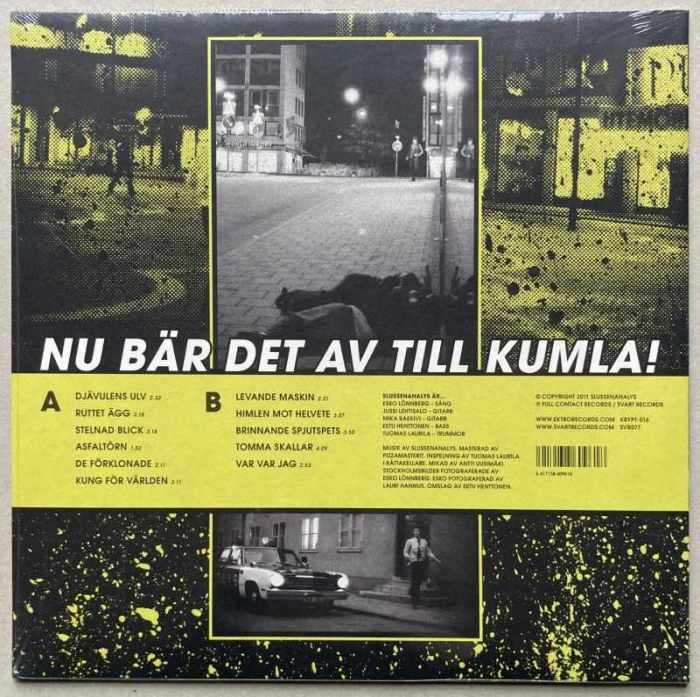 Slussenanalys - Aquila Helvetos Asfaltos (LP) - nová