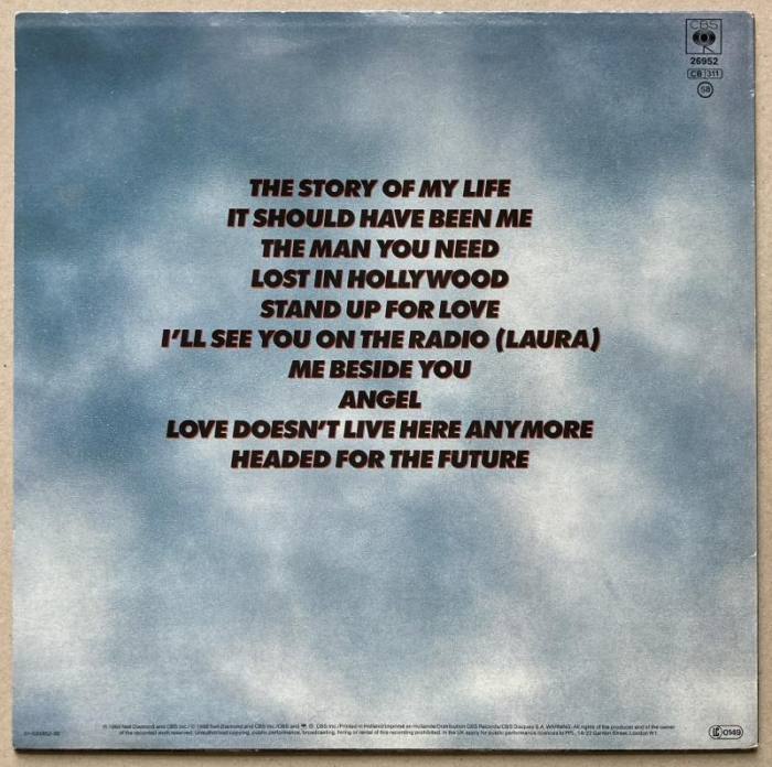 Neil Diamond - Headed For The Future (LP)