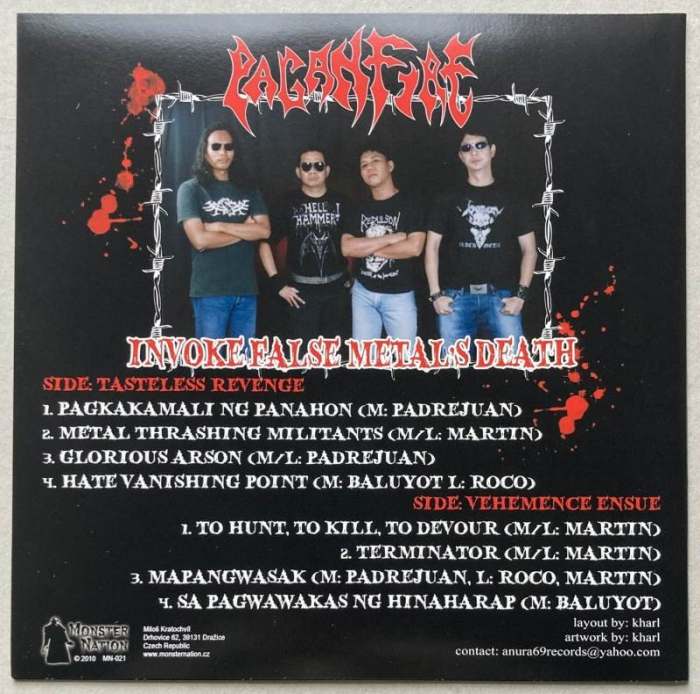 Paganfire - Invoke False Metal's Death (LP)