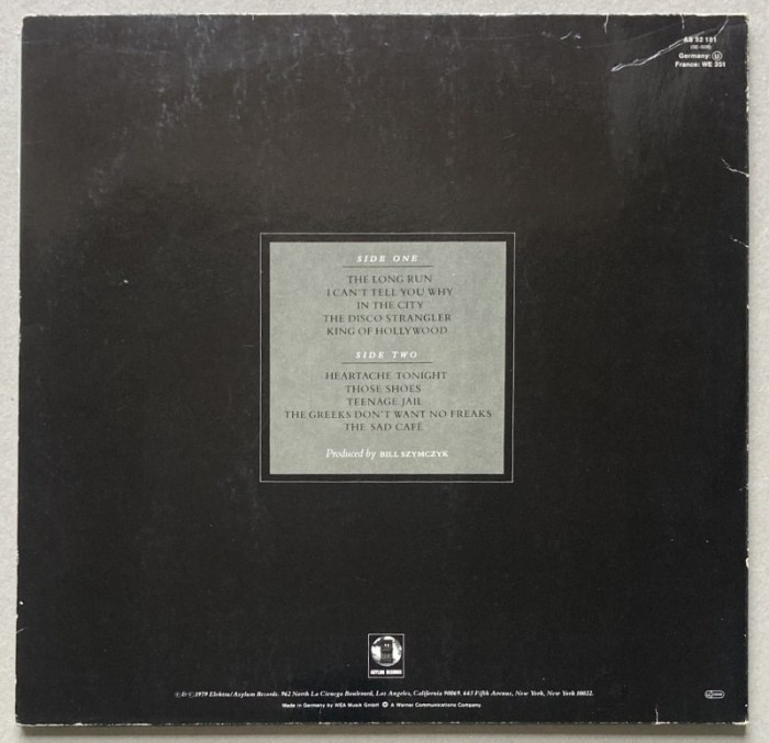 Eagles - The Long Run (LP)