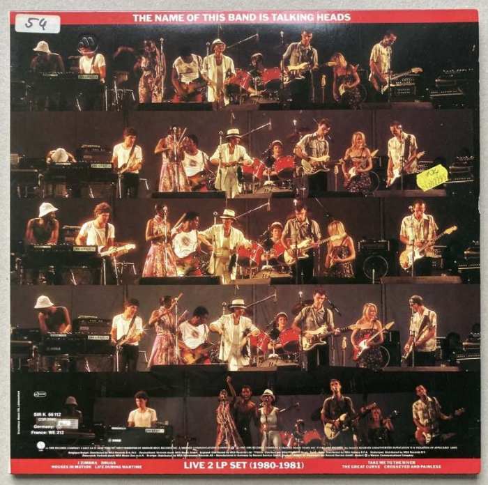 Talking Heads - The Name Of This Band Is Talking Heads (2LP)