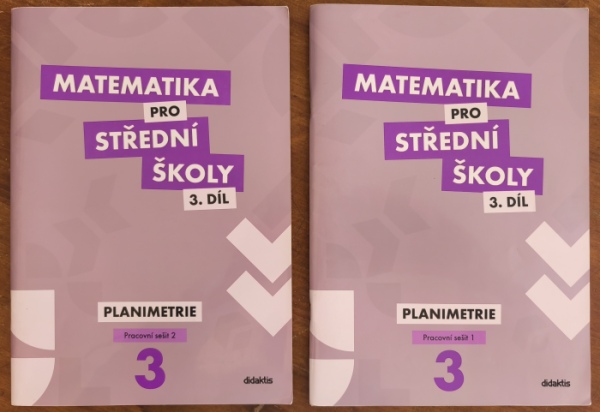Vondra, Jan - Matematika pro střední školy 3. díl: Planimetrie (učebnice + pracovní sešit 1 a 2)