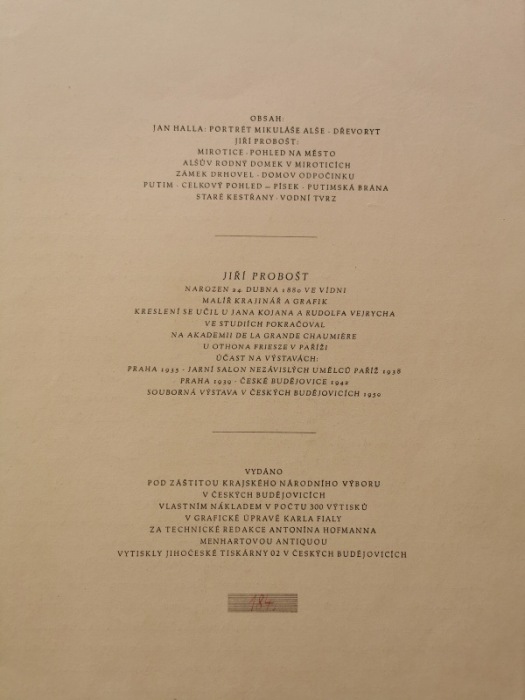 Probošt, Jiří - Alšovým krajem