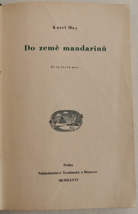 May, Karel - Do země mandarinů