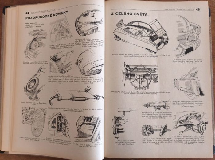 Svět motorů 1949 (kompletní ročník, 24 čísel)