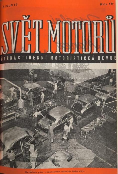Svět motorů 1949 (kompletní ročník, 24 čísel)
