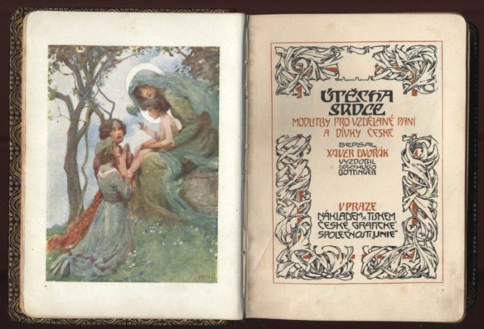 Dvořák, Xaver - Útěcha srdce - Modlitby pro vzdělané paní a dívky české
