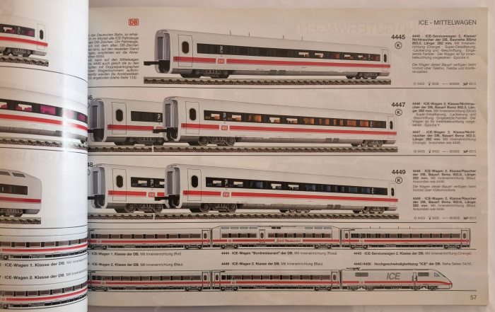 Fleischmann. Die Modellbahn der Profis H0, 1996/97 D (Katalog modelové železnice)