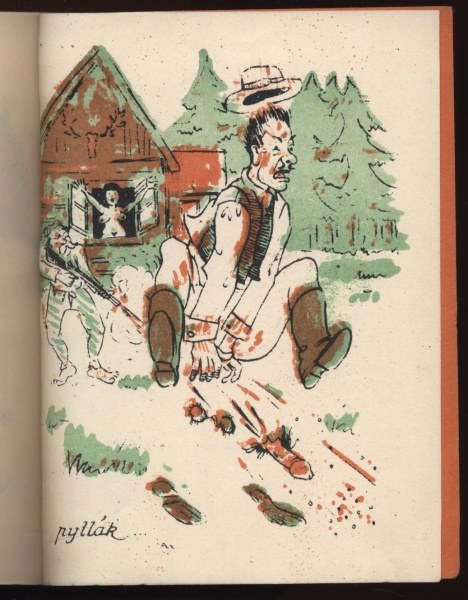 Myslivecká latina - 12 erotických litografií