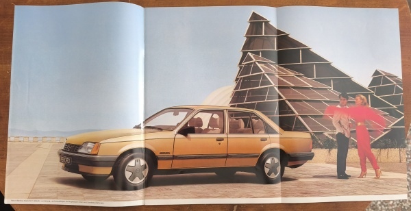 Opel Rekord (reklamní prospekt) německy
