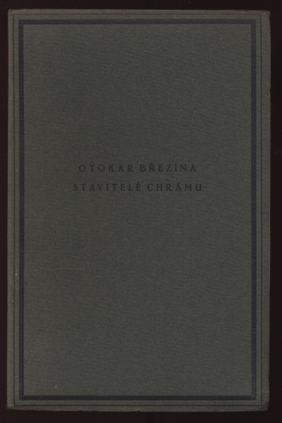 Březina, Otokar - Básnické spisy 1-5 (Tajemné dálky, Svítání na Západě, Větry od pólů, Stavitelé chrámu, Ruce) 5 svazků