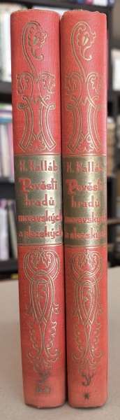 Kalláb, Karel - Pověsti hradů moravských a slezských 1-2
