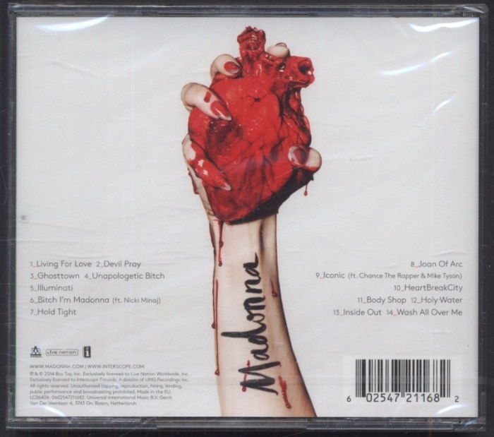 Madonna - Rebel Heart (CD)