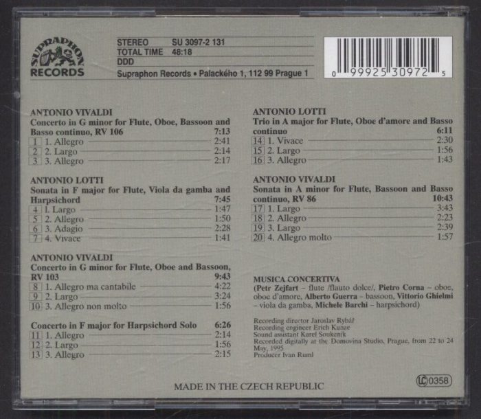 Antonio Vivaldi - E il suo Tempo (CD)