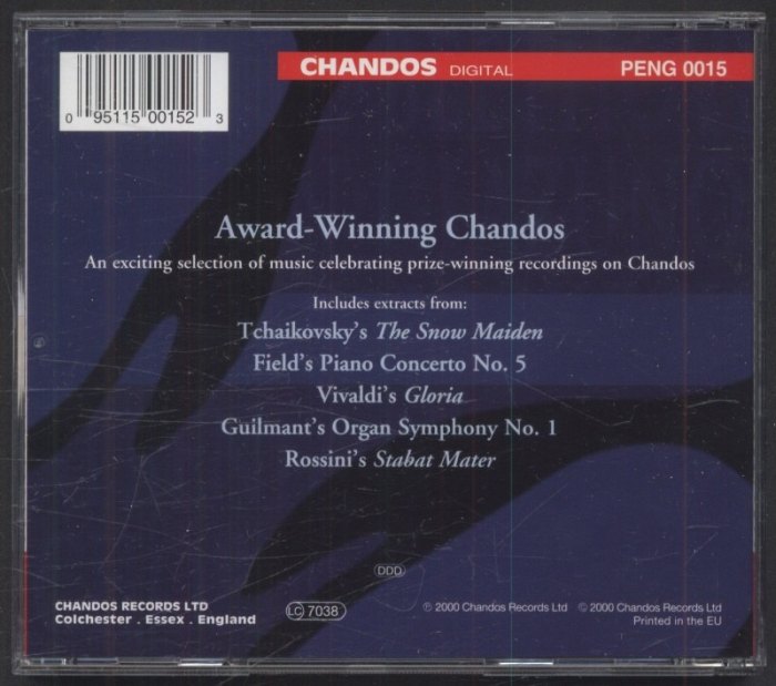 Various - Award-Winning Chandos (CD)