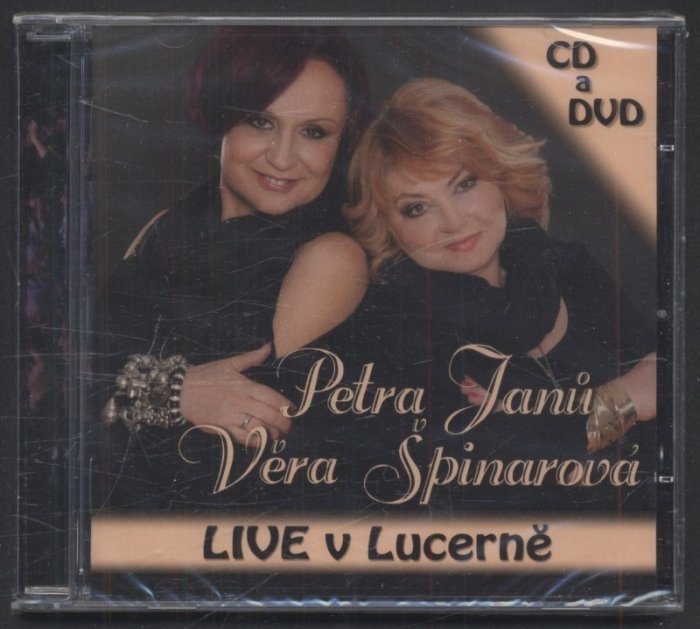 Petra Janů, Věra Špinarová - LIVE v Lucerně (CD+DVD)