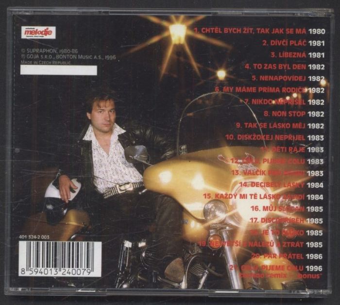 Michal David, Kroky Františka Janečka - 20 Největších Hitů (CD)