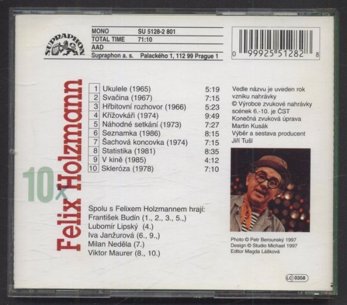 Felix Holzmann - 10X Felix Holzmann (CD)