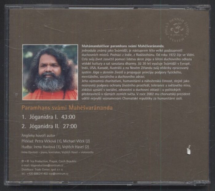 Paramhans svámí Mahéšvaránanda - Jóganidra - relaxační technika (CD)