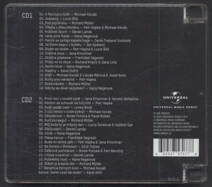Hapka & Horáček - Benefice Černých koní 2CD Best Of 1987-2010 (2CD)