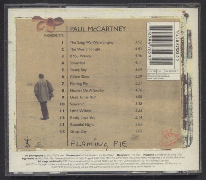 Paul McCartney - Flaming Pie (CD)