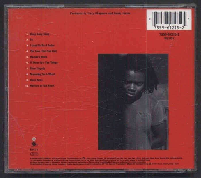 Tracy Chapman - Matters Of The Heart (CD)