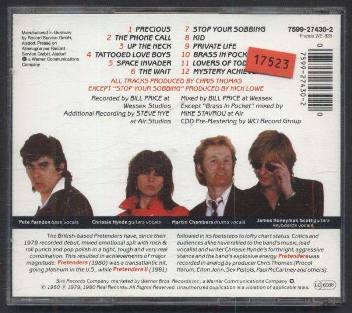 Pretenders - Pretenders (CD)