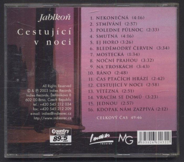 Jablkoň - Cestující v noci (CD)