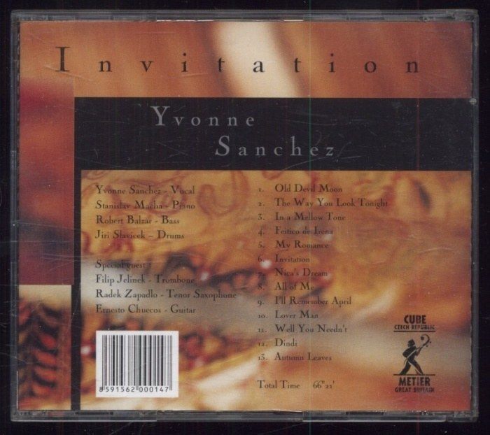 Yvonne Sanchez - Invitation (CD)