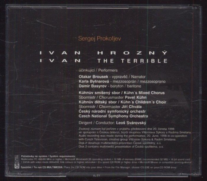 Sergej Prokofjev - Ivan Hrozný / Ivan The Terrible (2CD)
