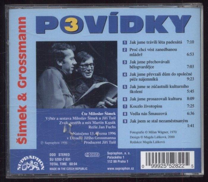 Šimek & Grossmann - Povídky 3 (CD)