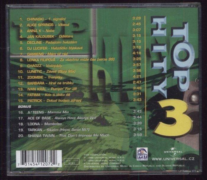 Various - Top Hity 3 (CD)
