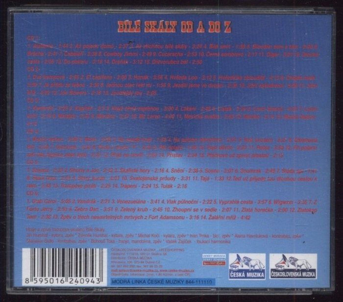 Bílé skály - Bílé Skály od A do Z (6CD)