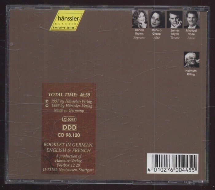 Franz Schubert, Helmuth Rilling, Oregon Bach Festival Orchestra, Oregon Bach Festival Choir - Messe As-Dur D 678 (CD)