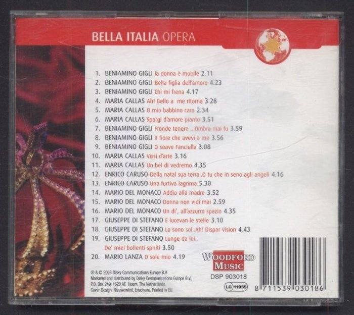 Various - World Stars : Bella Italia Opera (CD)