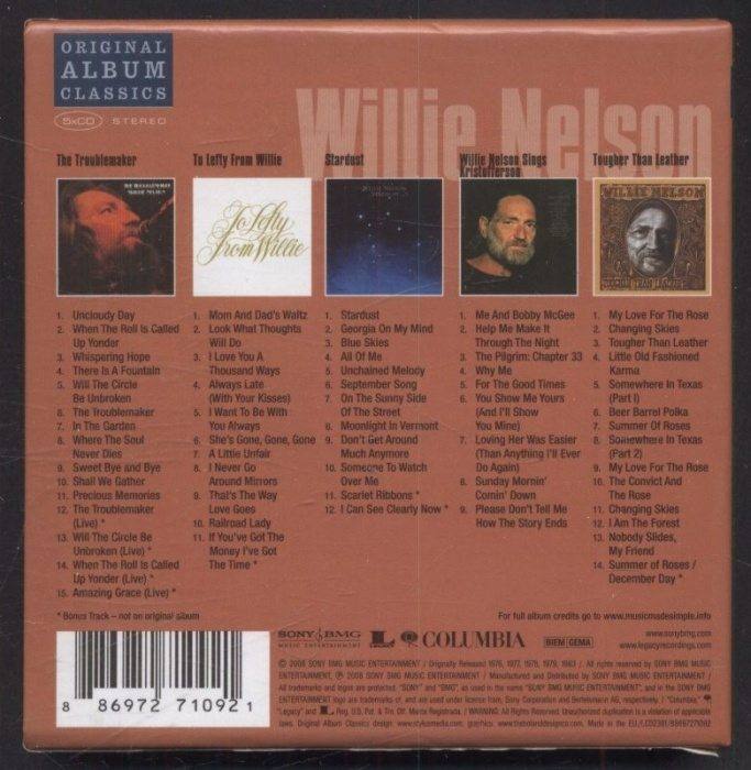 Willie Nelson - Original Album Classics (5CD)