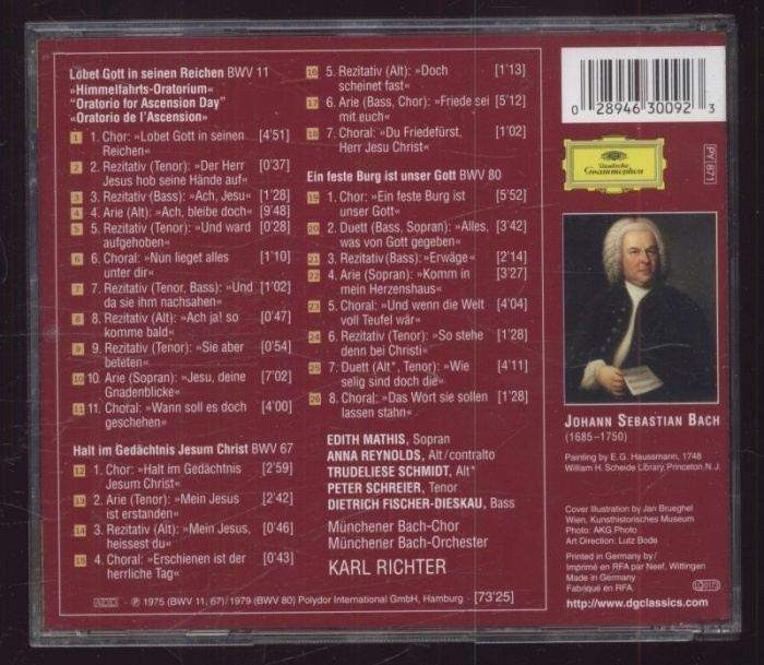 Joh: Sebas: Bach - Karl Richter - Kantaten - Cantatas III (CD)