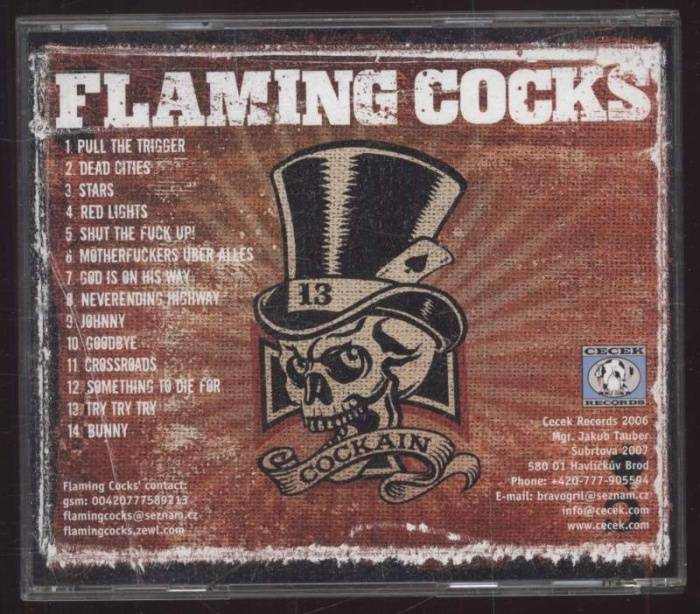 Flaming Cocks - Cockain (CD)