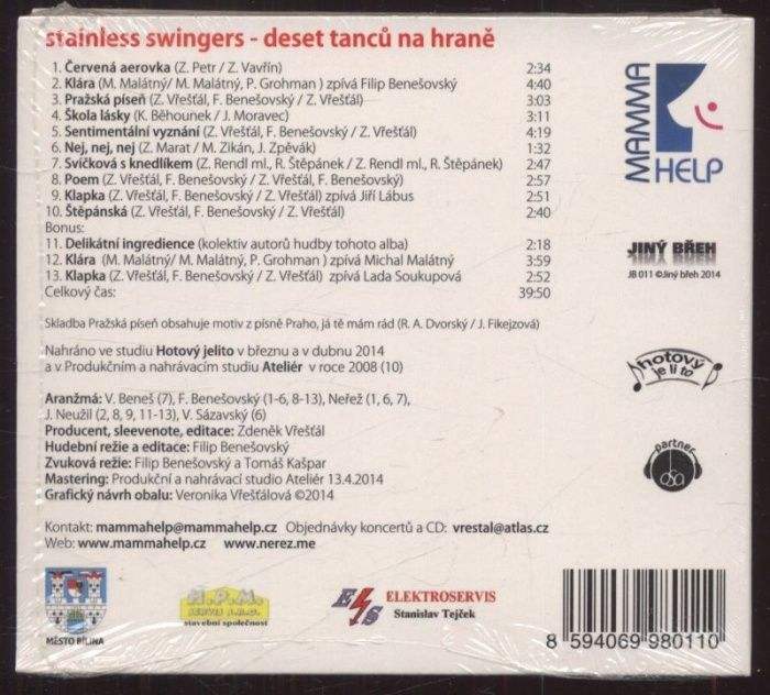 Stainless Swingers - Deset tanců na hraně (CD)