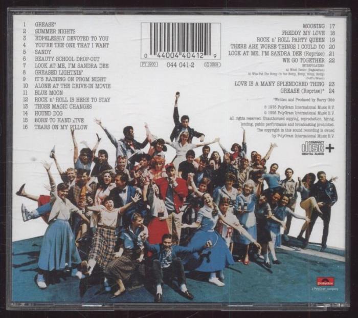 Various - Grease (The Original Soundtrack From The Motion Picture) (CD)