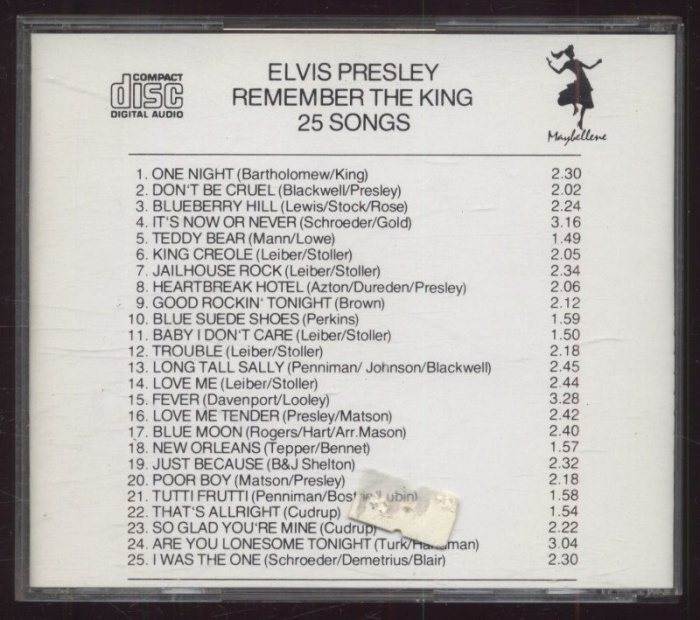 Elvis Presley - Remember The King (CD)