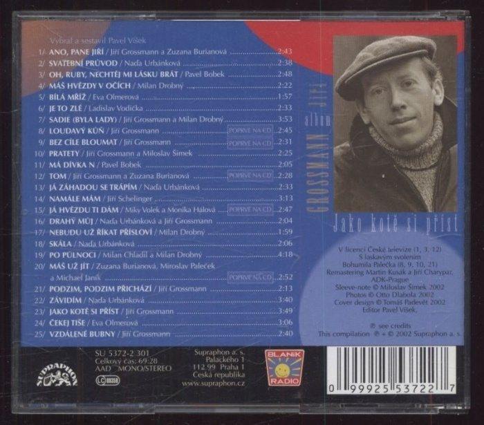 Jiří Grossmann - Jako kotě si příst (CD)