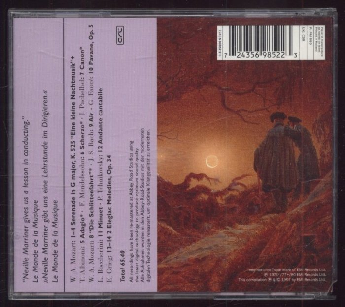 Mozart / Pachelbel - Academy Of St. Martin In The Fields, Neville Marriner - Eine Kleine Nachtmusik / Canon (CD)