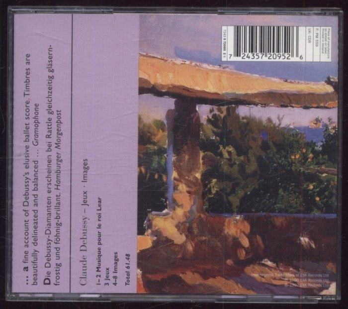 Claude Debussy / City Of Birmingham Symphony Orchestra, Simon Rattle - Jeux / Images (CD)