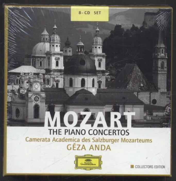Mozart, Camerata Academica Des Salzburger Mozarteums, Géza Anda - The Piano Concertos (8CD)