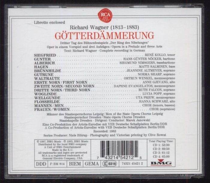 Richard Wagner - Götterdämmerung (4CD)