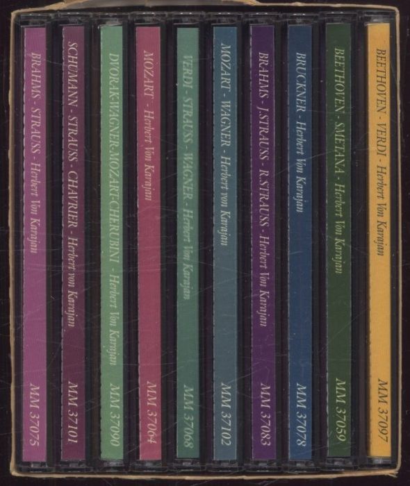 Herbert von Karajan - Herbert von Karajan dirige las Orquestas (10CD)