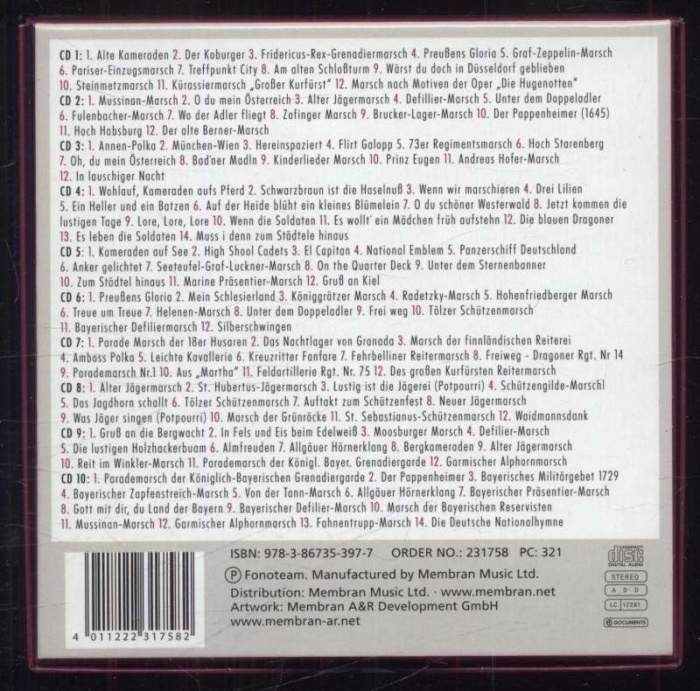 Various - Die Schönsten Märsche (10CD)