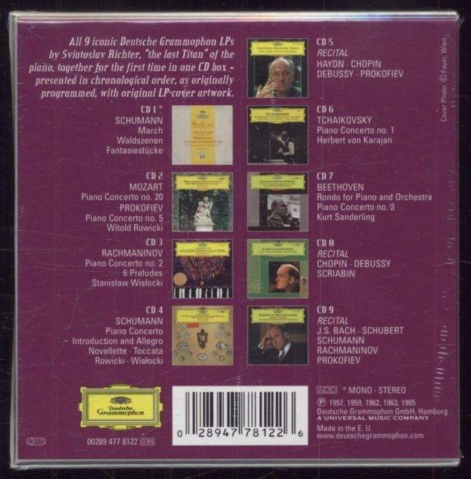 Sviatoslav Richter - Pianist Of The Century (9CD)